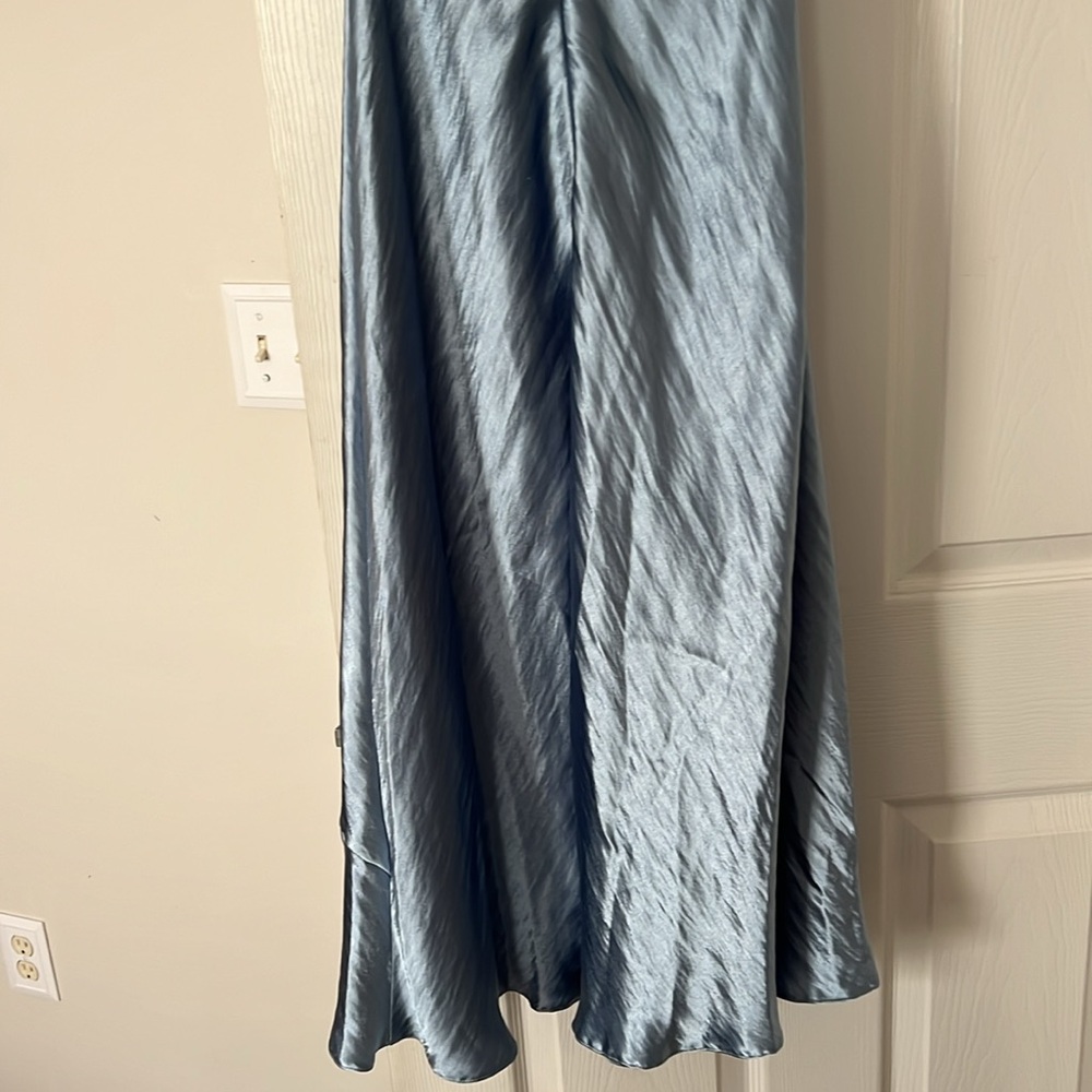 SATIN ASOS DRESS - Picture 7 of 9